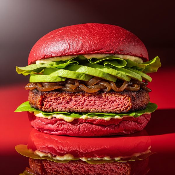 Crispy Vegan Beef-Style burger 🌱
