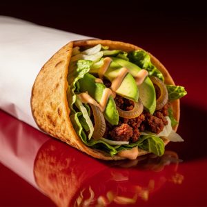 Crispy Vegan Beef-Style tortilla 🌱
